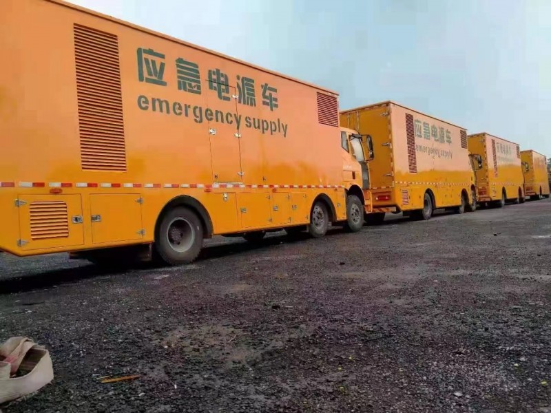 静音发电车